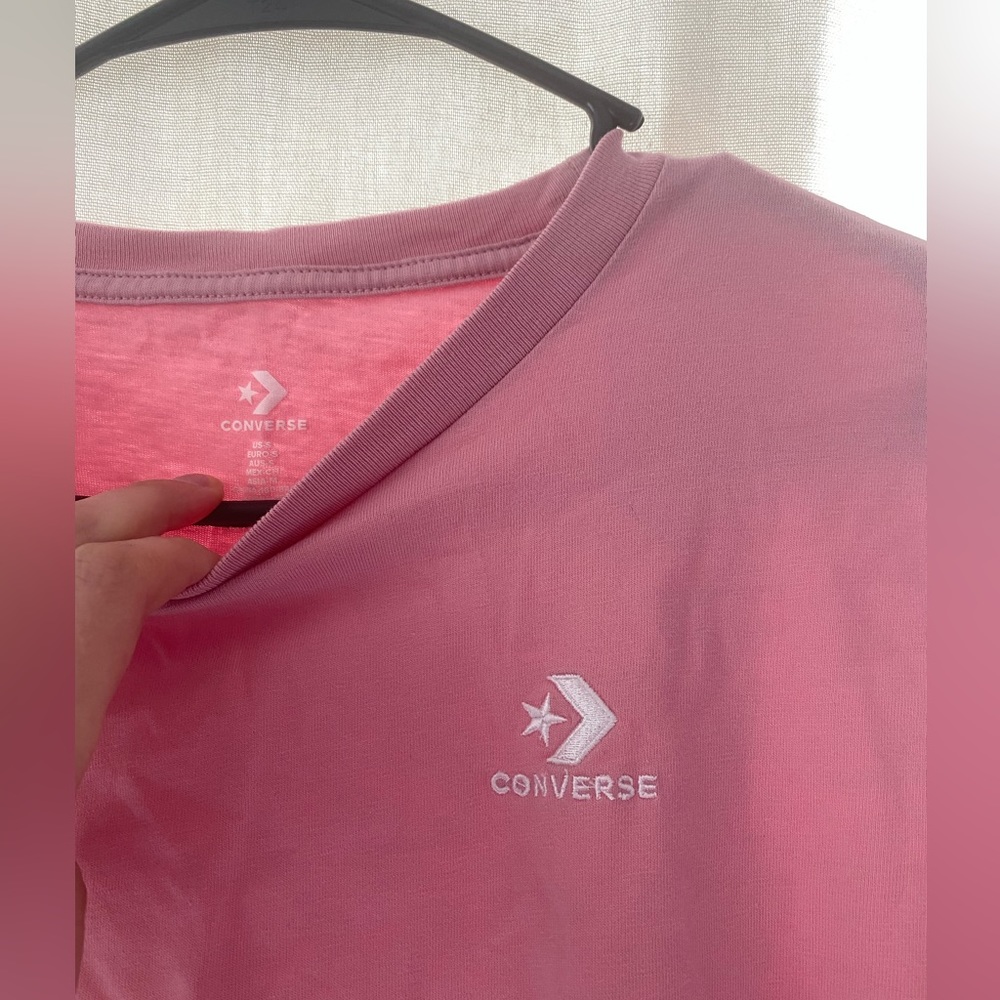 Light pink, long sleeve tshirt by converse